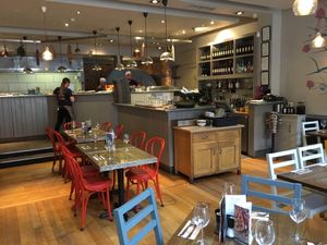 Interior at Zizzi in York