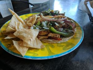 Tofu tacos at Mucho Mas in Michigan City