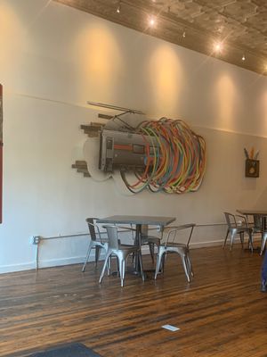 Inside at Mucho Mas in Michigan City