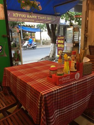 Inside restaurant  at Nhan Duyen in Hoi An