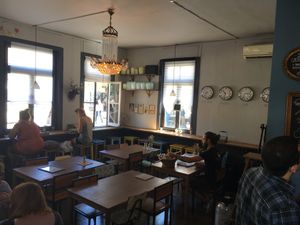 Inside  at Cafe na Fabrica in Lisbon