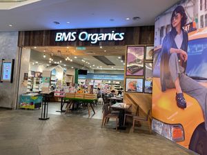 Restaurant entrance at BMS Organics - Mid Valley City in Kuala Lumpur