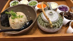 Lei Cha Set at BMS Organics - Mid Valley City in Kuala Lumpur