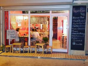 As Yasam Cafe we believe that the ambiance should be perfect, relaxing and basically should shield you from the agitated life of the city. The vibe at the cafe should be young and inviting. 

Enjoy cozy conversation and bright light at Yasam Cafe! at Yasam Vegan Kafe in Izmir