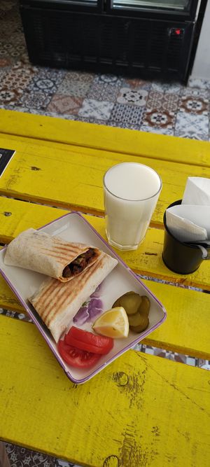 The hatay döner at Yasam Vegan Kafe in Izmir