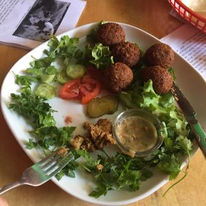 falafel  at Yasam Vegan Kafe in Izmir