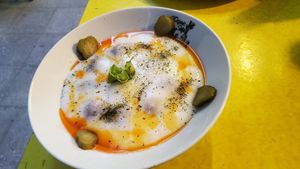 Falafels at Yasam Vegan Kafe in Izmir