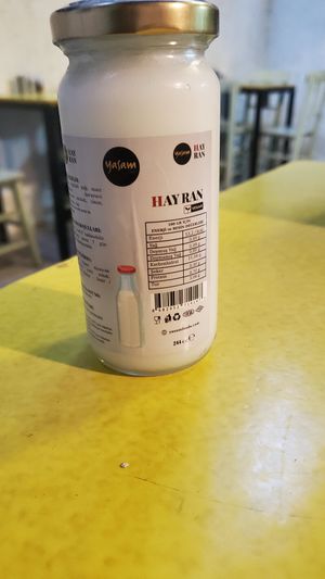 Vegan Ayran at Yasam Vegan Kafe in Izmir