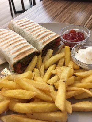 vegan Doener  at Yasam Vegan Kafe in Izmir