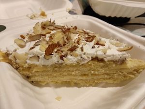 Torta chileno at La Esquina Vegana in Heredia