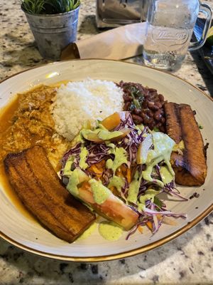   at La Esquina Vegana in Heredia