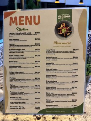   at La Esquina Vegana in Heredia