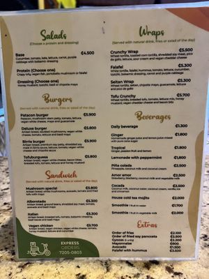   at La Esquina Vegana in Heredia