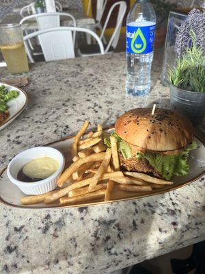   at La Esquina Vegana in Heredia