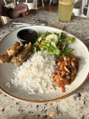   at La Esquina Vegana in Heredia