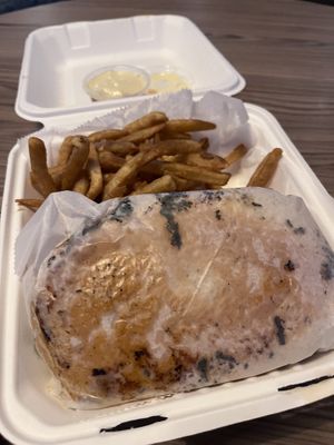 Sandwich (does not keep well if you are trying to bring on a flight)  at La Esquina Vegana in Heredia