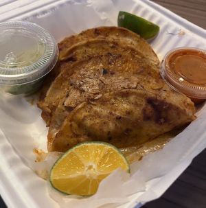 Birria tacos (5/5)  at La Esquina Vegana in Heredia