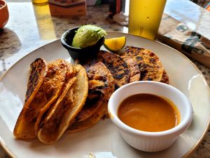 Tacos de birria #Veganuary at La Esquina Vegana in Heredia