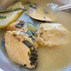 Sopa de rondón. at La Esquina Vegana in Heredia