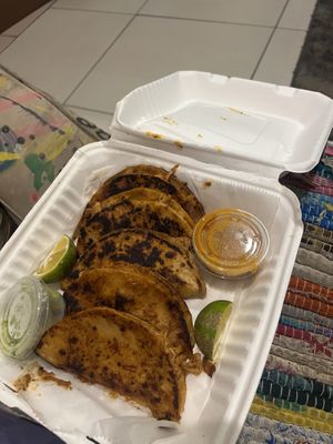 Tacos!  at La Esquina Vegana in Heredia