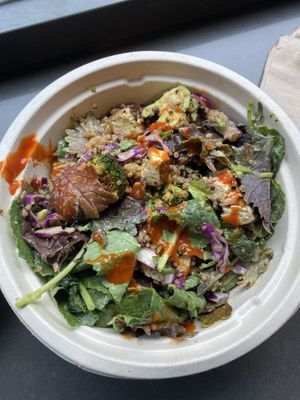 Spicy braised tofu  at Homegrown - South Lake Union in Seattle