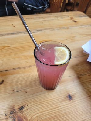 Pink Lemonade at Blue Sky Cafe in Bangor