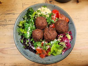 Buddah Bowl at Blue Sky Cafe in Bangor