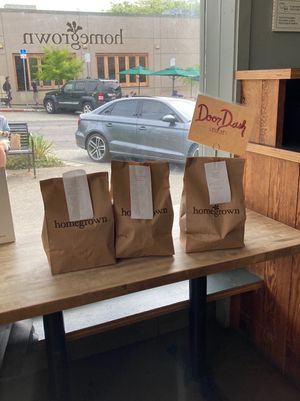Door dash pickup  at Homegrown - Queen Anne in Seattle