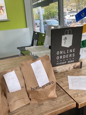 Online pickup  at Homegrown - Queen Anne in Seattle
