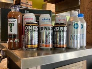 Beverage display  at Homegrown - Queen Anne in Seattle