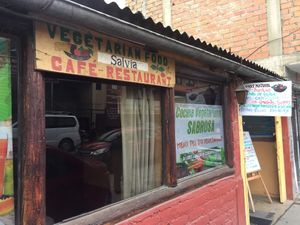 Store front at Salvia in Huaraz