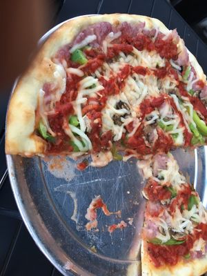 Onions galore at Sizzle Pie in Seattle