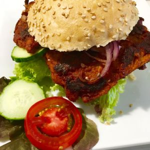 BBQ Burger at For Friends in Marburg