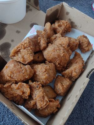 Popcorn Chicken at Temple of Seitan - Hackney in East London