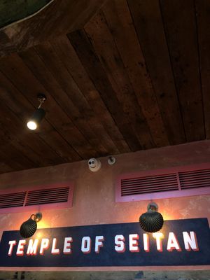   at Temple of Seitan - Hackney in East London