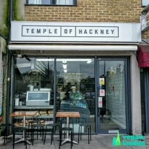Temple of Hackney shop front  at Temple of Seitan - Hackney in East London