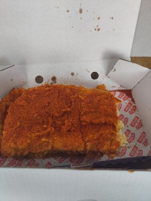 Two piece ( about 2cm thick and layers) at Temple of Seitan - Hackney in East London