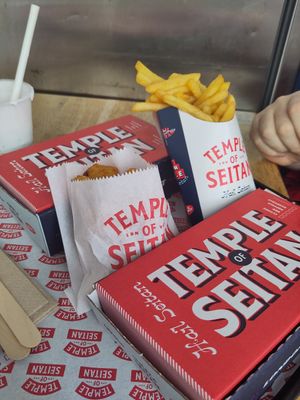 Packaging - pretty hells angels don't at Temple of Seitan - Hackney in East London