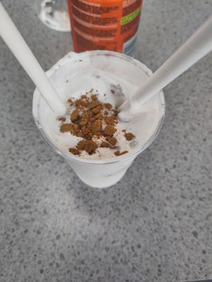 Biscoff shake was stellar at Temple of Seitan - Hackney in East London