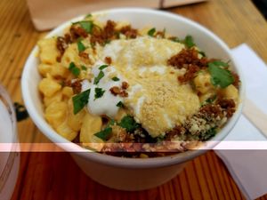 Mac and Cheese at Temple of Seitan - Hackney in East London