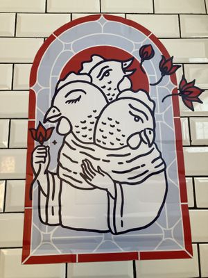   at Temple of Seitan - Hackney in East London