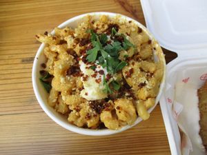 Mac & cheese at Temple of Seitan - Hackney in East London