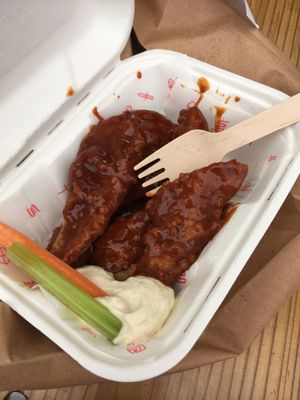 Hot Wings BBQ – Temple of Hackney at Temple of Seitan - Hackney in East London