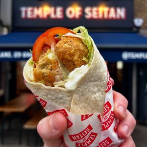 Twist Wrap at Temple of Seitan - Hackney in East London