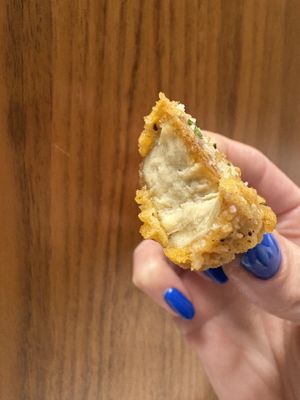 The wing inside  at Temple of Seitan - Hackney in East London