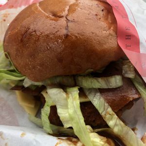 Back again for the awesome “temple of doom” burger!  at Temple of Seitan - Hackney in East London