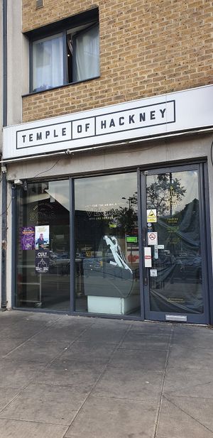 Closed Down at Temple of Seitan - Hackney in East London