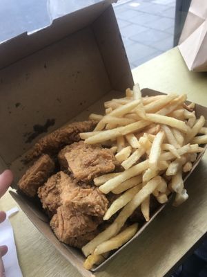 Popcorn snack pack  at Temple of Seitan - Hackney in East London