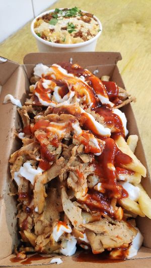 Grilled Chickn at Temple of Seitan - Hackney in East London