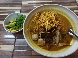 Khao Soi at Jai Mai Jumjay in Chiang Mai